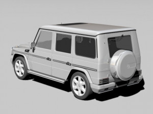 Mercedes-Benz G500 W463 2008 3D मॉडल