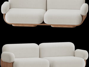 Cannoli sofa Modèle 3D
