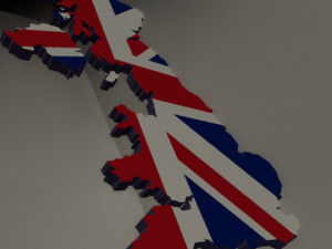 United kingdom 3D-Modell