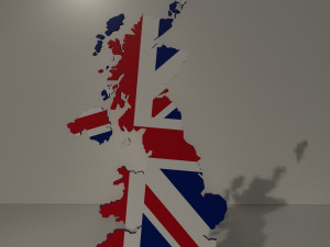 United kingdom 3D-Modell