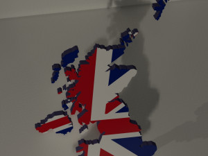 United kingdom 3D-Modell
