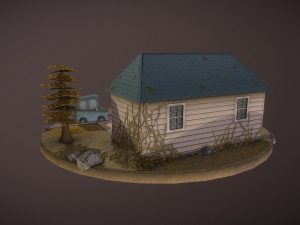 Autumn House Model 3D