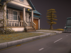 Autumn House Model 3D