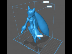 Lunaris Palworld Pokemon 3d PRINT HIGH POLY STL FBX OBJ BLEND 3D प्रिंट मॉडल