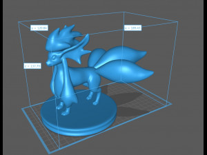 Foxcicle 3D PRINT MODEL HIGH POLY BLEND STL FBX OBJ 3D Print Model