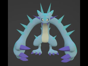 Cryolinx Palworld Pokemon Bezpłatny wydruk 3D modelu STL FBX BLEND Model do druku 3D