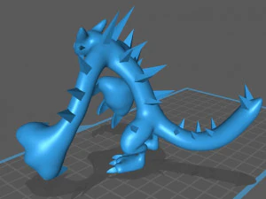 Cryolinx Palworld Pokemon 3D Print Free model STL FBX BLEND 3D Print Model
