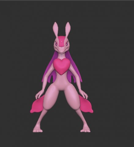 Lovander Palworld Pokemon 3d PRINT STL MODEL Model do druku 3D .c4d .max .obj .3ds .fbx .stl .blend 