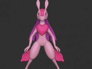 Lovander Palworld Pokemon 3d PRINT STL MODEL 3Dプリントモデル