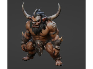 Durotan World Of Warcraft Blend 3Dモデル