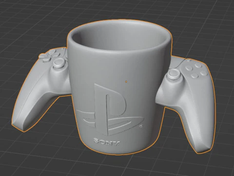 GAMEPAD DUALSENSE SONY PLAYSTATION 5 COPA Modelo de impresión 3D