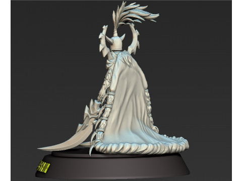 Phantom Assassin dota 2 Model Cetak 3D