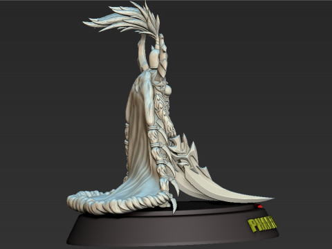 Phantom Assassin dota 2 Model Cetak 3D