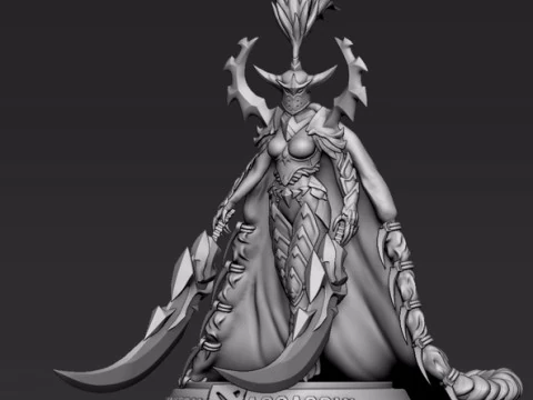 Phantom Assassin dota 2 3D Print Model