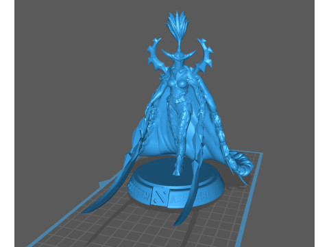 Phantom Assassin dota 2 Model Cetak 3D