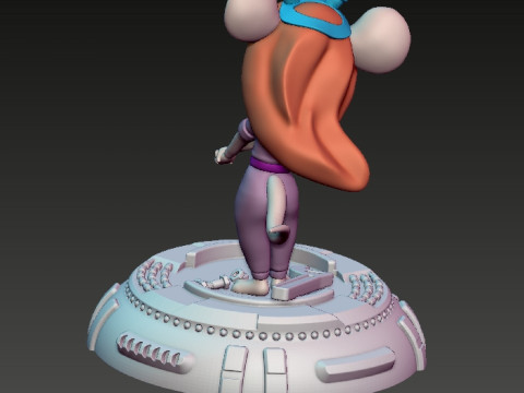 Gadget Hackwrench Chip and Dale 3D-printmodel