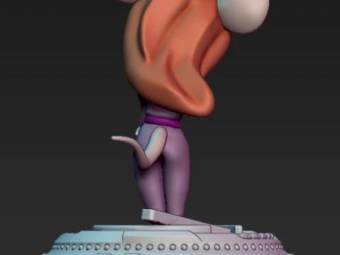 Gadget Hackwrench Chip and Dale 3D Print Model
