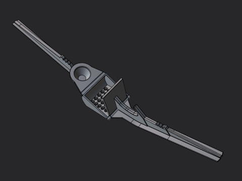 Garlic press 3D Model