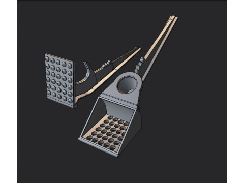 Garlic press 3D Model