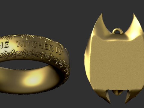 The Withcer IV RING Modello di stampa 3D