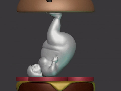 Fitness model 3D Baskı Modeli