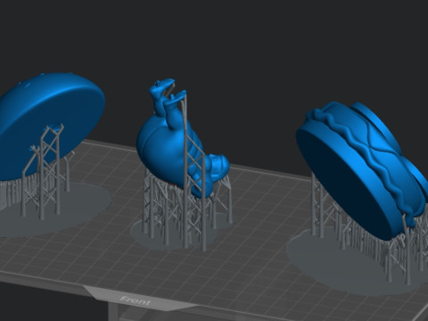 Fitness model 3D Baskı Modeli