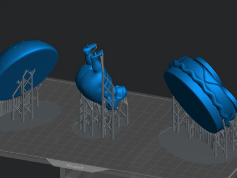 Fitness model 3D Print Model