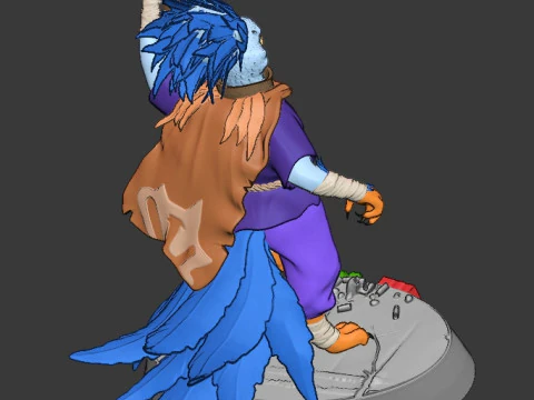 Dota 2 - Kez 3D Print Model
