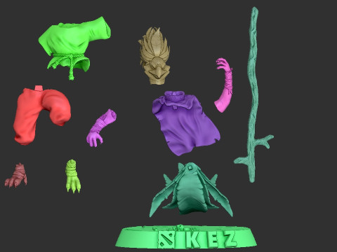 Dota 2 - Kez Modello di stampa 3D
