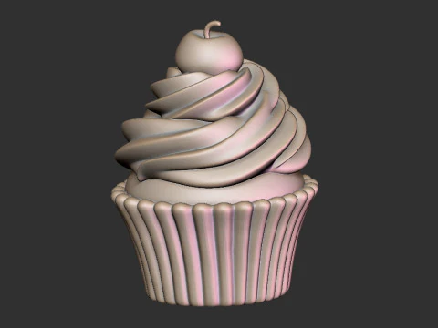 Bolo Modelo de Impressão 3D