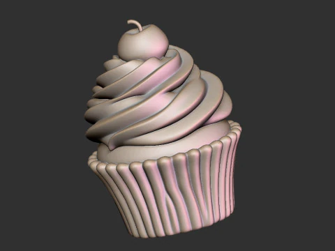 Bolo Modelo de Impressão 3D