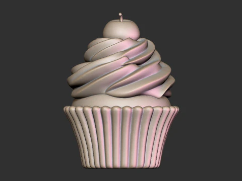 Bolo Modelo de Impressão 3D