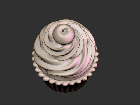 Bolo Modelo de Impressão 3D