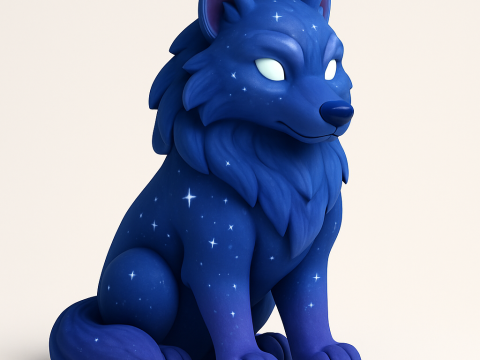 Wolf 3D Model