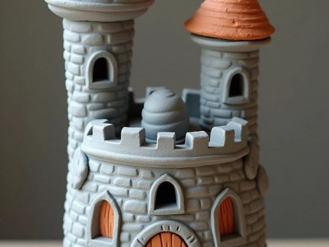 Castle 3D Model