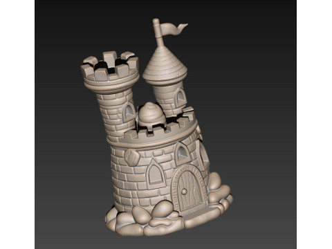 Castle 3D 模型