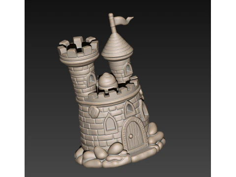 Castle 3D Model