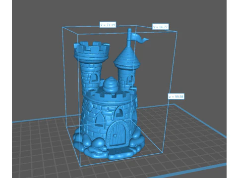Castle 3D Model