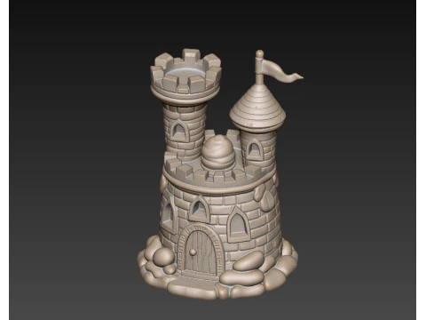 Castle 3D Model