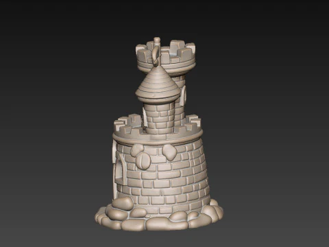 Castle 3D Model