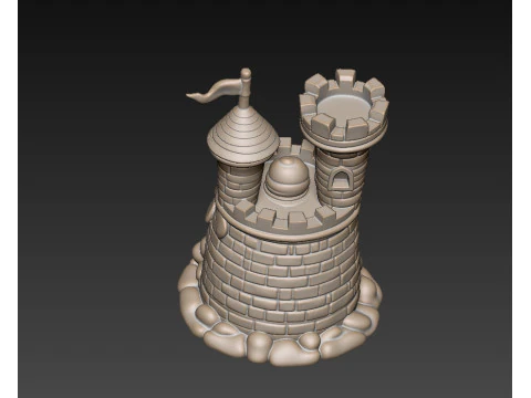 Castle 3D Model