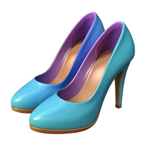 Shoes 3D 模型 .c4d .max .obj .3ds .fbx .stl .blend