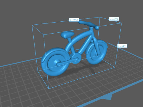 Bike 3D प्रिंट मॉडल