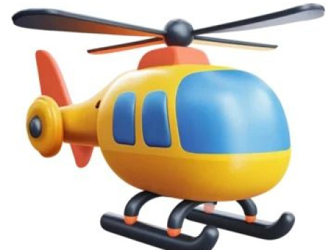 Helicopter 3D 模型