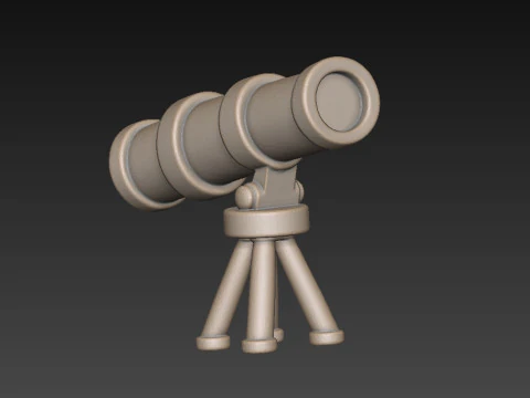 Telescope 3D Model