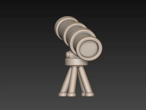Telescope 3D Model