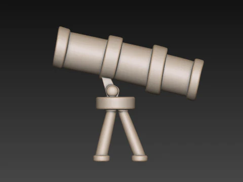 Telescope 3D Model