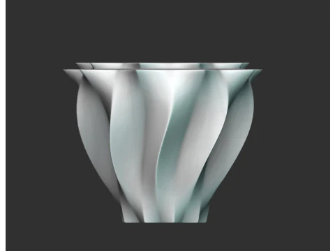 Vase 3D Print Model