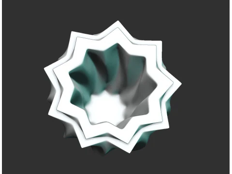 Vase 3D Print Model