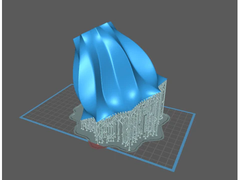 Vase 3D Print Model